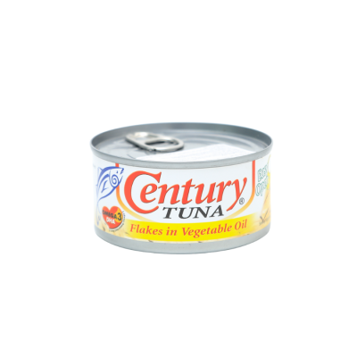 Century Tuna  Flakes In Vegetable Oil 184g x 48 Cans