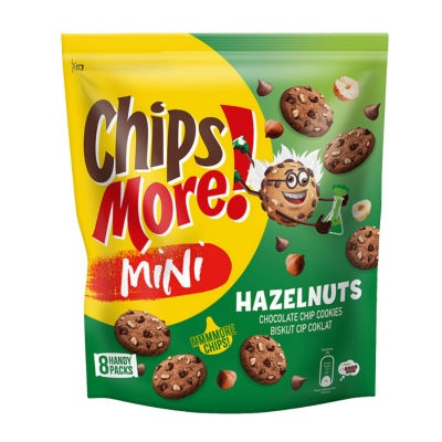 Chipsmore Hazelnut Handy Multipack 28gr x 8 pcs x 16 bags