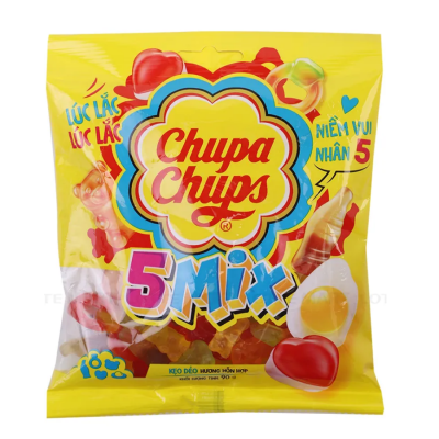 Chupa Chups Jelly Top Mix Gummy Candy 90g x 30 bags