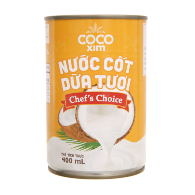 Cocoxim Coconut Milk Chef's Choice 18.7% 400ml x 24 Cans