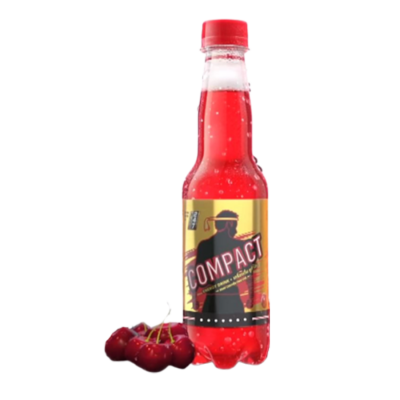 Compact Energy Flavoured Cherry Drink 330ml x 24 Bottle