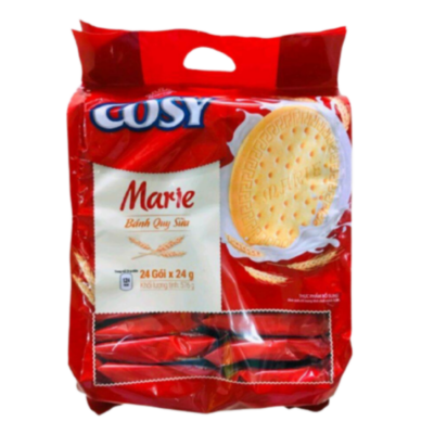 Cosy Biscuits Marie Taste Milk 576g (24g x 24 Bags) x 8 Bags
