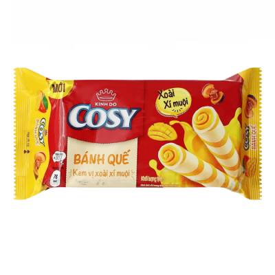 Cosy Wafer Roll Mango 117.6g x 24 Bags