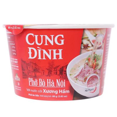 Cung Dinh Beef Rice Noodle 80g x 12 bowls