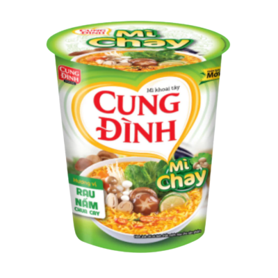 Cung Dinh Vegetarian Instant Noodle 69g x 24 cups