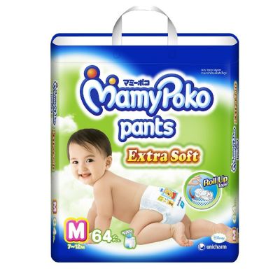 MamyPoko Pants Extra Soft Size M-64pcs