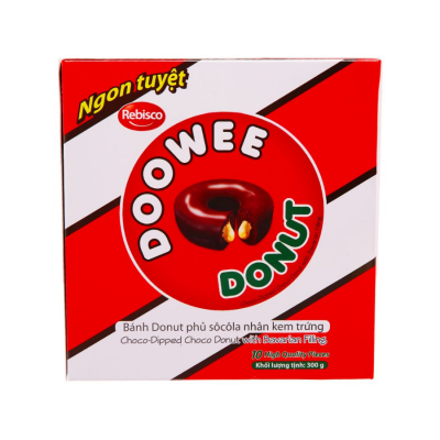 Doowee Donut Chocolate Topping Cake With Egg Cream 58g (2 x 29g)  x 60 boxes