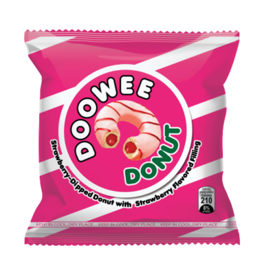 Doowee Donut Strawberry Cake 145g (5 x 29g) x 20 boxes