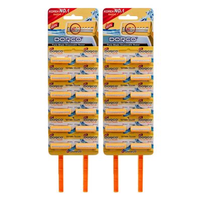 Dorco Razor Disposable Razor Cartridges - Yellow