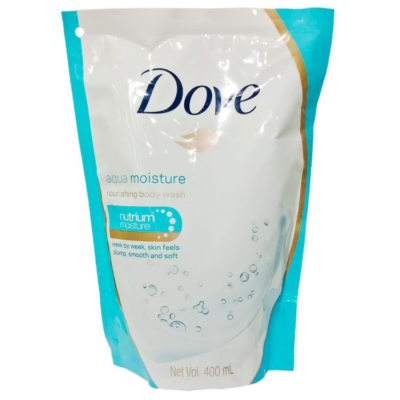 Dove Body Wash Aqua Moisture Liquid Refill 400ml x 24 pcs