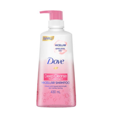 Dove Shampoo Micellar Deep Cleanse 430ml x 12 pcs