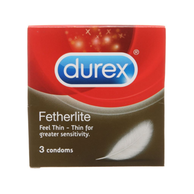Durex Comdom Fetherlite 3 pcs x 288 Boxes