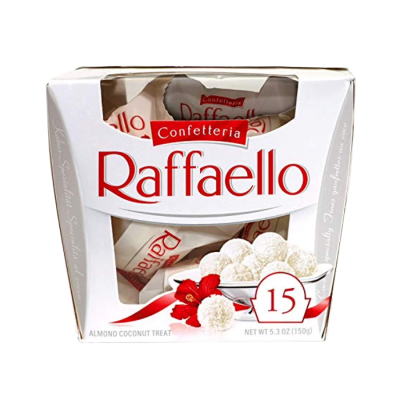 Ferrero Raffaello Almond Coconut Candy 150g x 6 Boxes