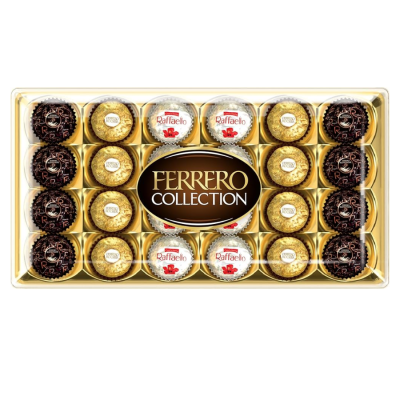 Ferrero Rocher T24 Collection Chocolate 259.2g x 4 Boxes