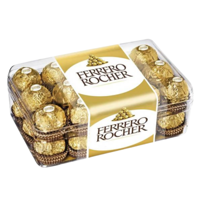 Ferrero Rocher Whole Hazelnut Milk Chocolate 375g x 12 Boxes