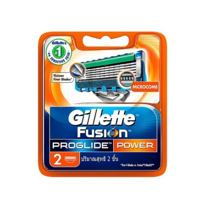 Gillette Blade Refill Fusion Powder 1pcs x 10Packs x 4 Boxes