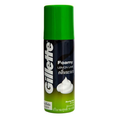 Gillette Shave Foam Lemon Live 50g x 72 Bottles