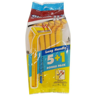Gillette Super Thin II Disposable (5+1) x 12 Packs x 12 Boxes
