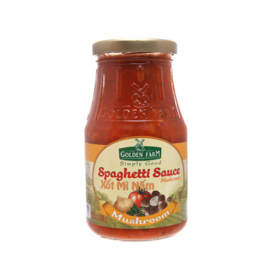 Golden Farm Spaghetti Sauces Mushroom 370g x 12 Jars