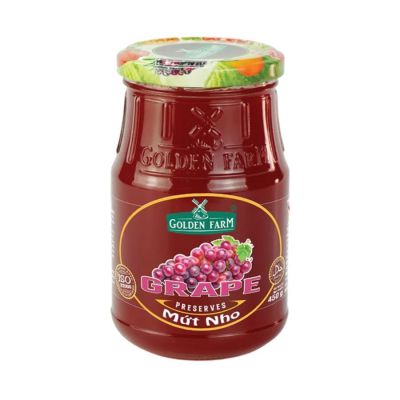 Golden Farm Grape Jam 450G X 12 Jars