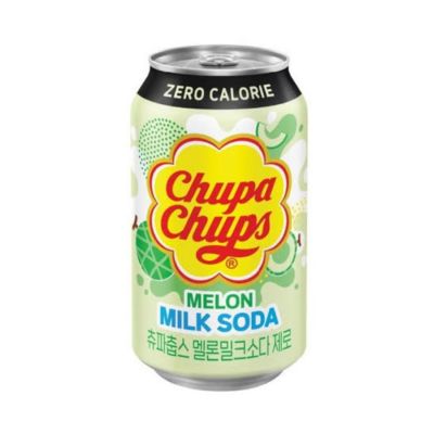 Chupa Chups Melon Milk Soda Zero 350ml x 24 cans