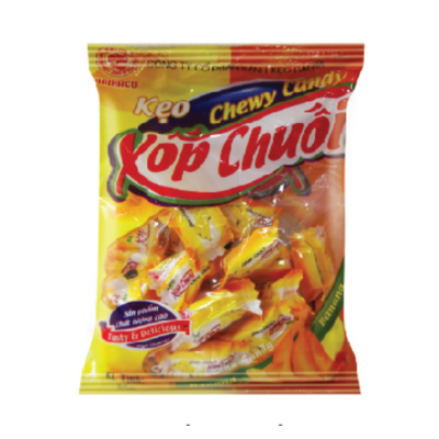 Hai Ha Banana Sponge Candy 85g x 50 Bags