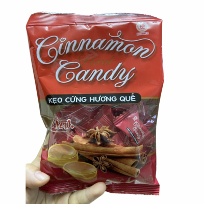 Hai Ha Cinnamon Pillow Hard Candy 80g x 50 Bags
