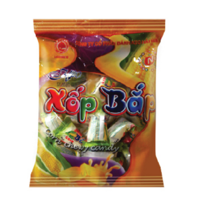 Hai Ha Corn Sponge Candy 85g x 50 Bags