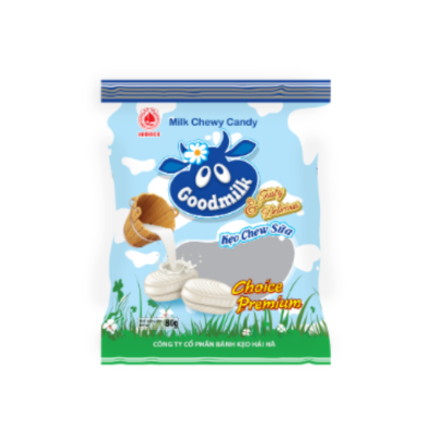 Hai Ha Goodmilk Milk Chewy Candy 80g x 50 Bags