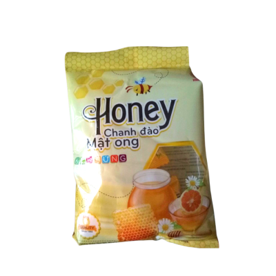 Hai Ha Hard Candy Lemon Peach Honey 80g x 50 Bags