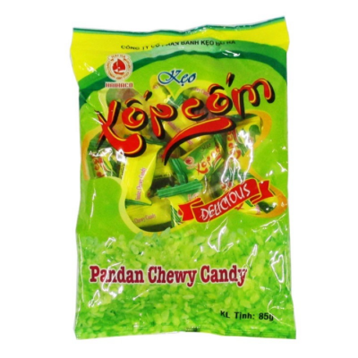 Hai Ha Pandan Sponge Candy 85g x 50 Bags
