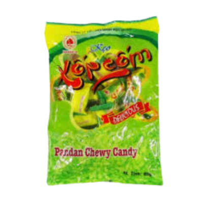 Hai Ha Pandan Sponge Candy 85g x 50 Bags