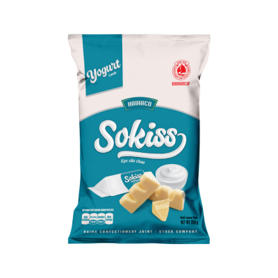 Hai Ha Sokiss Yogurt Candy 250g x 15 Bags
