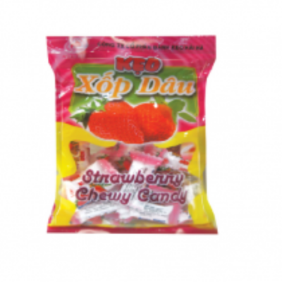 Hai Ha Strawberry Sponge Candy 85g x 50 Bags