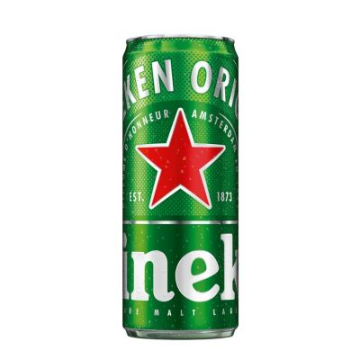 Heineken Alcohol 5% Beer 330ml x 24 Cans