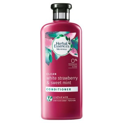 Herbal  Essences Conditioner Clean White Strawberry &  Sweet Mint 400ml