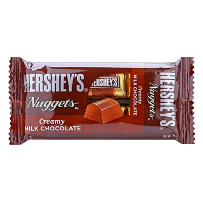 Hershey Nuggets Creamy Milk Socola 56g x 144 Bars