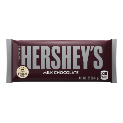 Hershey's Chocolate Bar Milk Chocolate 92gr x 64 pcs