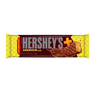 Hershey's Chocolate Wafer Peanut Filling 102gr x 48 pcs
