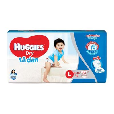 Huggies Dry Jumbo L42 x 4 Bags