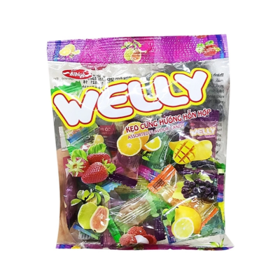 Bibica Welly Mix Fruit Candy 70g x 100 Bags