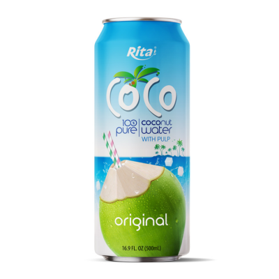 Rita NPV Coco Water With Pulp 330ml x 24 Cans