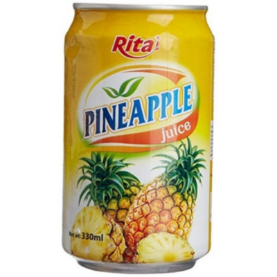 Juice - Rita Pineapple juice 330ml x 24 cans