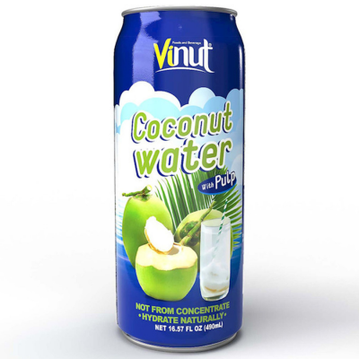 Juice - Vinut Coconut Water With Pulp 325ml x 24 cans