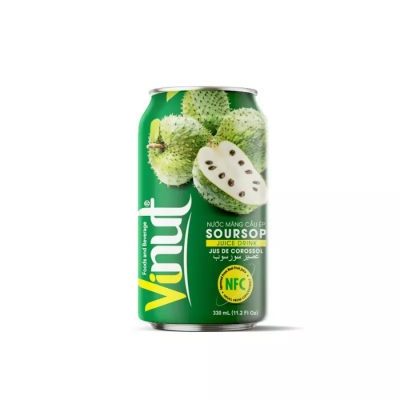 Juice - Vinut Soursop Juice Drink 330ml x 24 cans