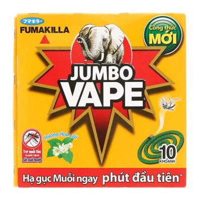 Jumbo Vape M2 Anti Mosquito Repellent Jasmine 10 Coil