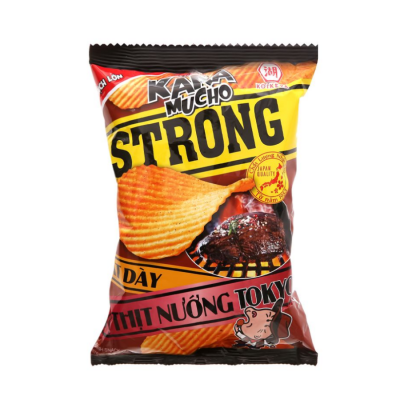 Karamucho Potatoes Chips Strong Spicy 44g x 60 Bags