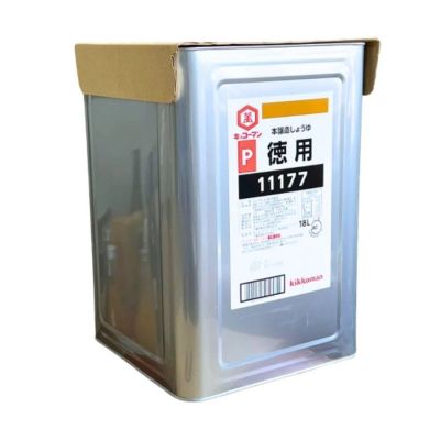 Kikkoman P.TOKUYOU Soy Sauce 18L x 1 Bottle