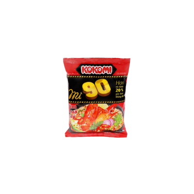 Wholesale Kokomi 90 Hot Sour Shrimp Instant Noodle 90g x  30 Bags