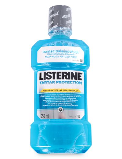Listerine Tartar Protection Mouthwash 750ml x 12 Bottles